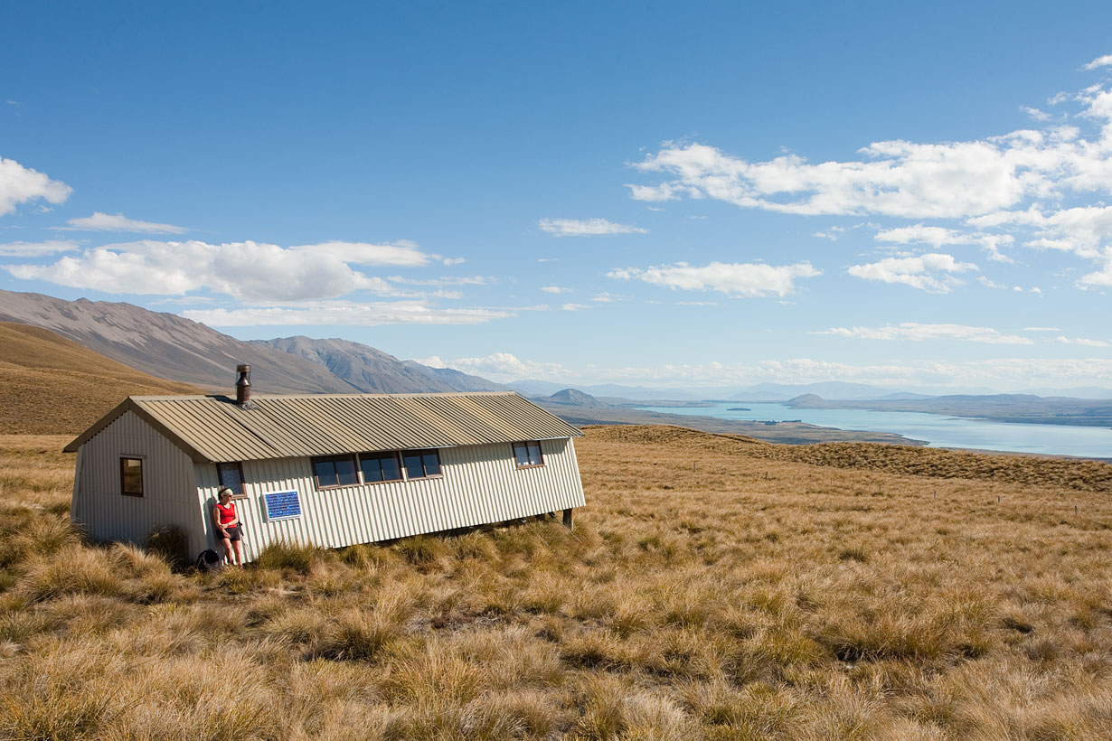 Rex Simpson Hut is the ideal venue for hiking and star gazing