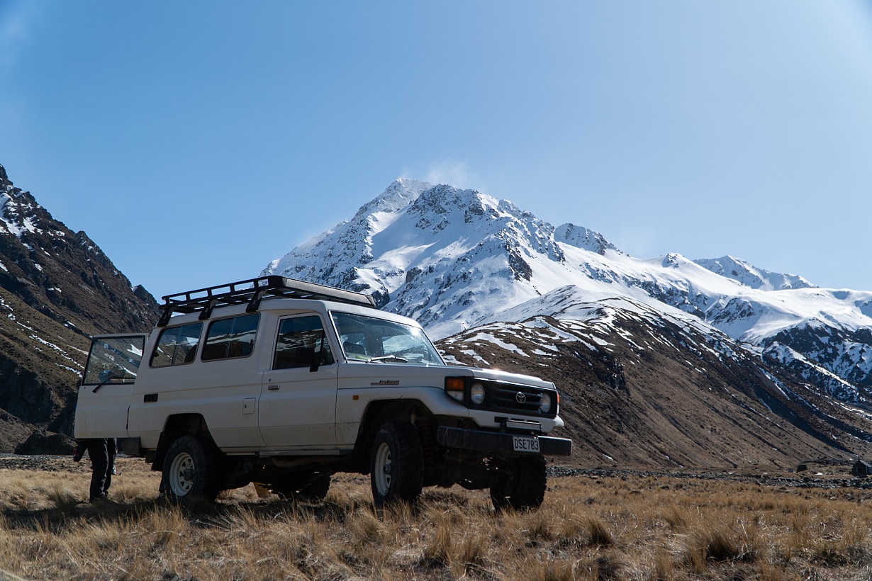 Tekapo 4WD and hiking adventures, Cass Valley, Glenmore Station, Mackenzie